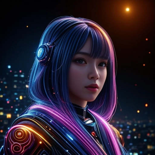 Pao mise en page internet vidéo illustration 3d serveur IA générative AI freelance paris studio de création magazines F2O9LOO0